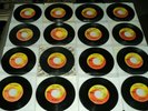 THE BEATLES (16) 45 lot: of original Capitol Orange Label First Press Records