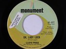 Northern Soul 45 - Lloyd Price - Oh, Lady Luck - Monument - mp3