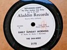 Aladdin 78 rpm 1952 Disc Jockey promo 3170 SHA-WEEZ No one to Love Me Doo-Wop E-