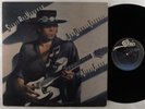 STEVIE RAY VAUGHAN & DOUBLE TROUBLE Texas Flood EPIC LP VG++/VG+ promo  