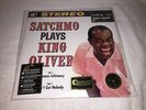 Louis Armstrong  Satchmo Plays King Oliver Stereo 45rpm Sealed