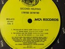 Lynyrd Skynyrd Second Helping LP Vinyl Record MCA-413  VG+