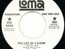 NORTHERN SOUL BEN AIKEN The Life Of A Clown SATISFIED Loma PROMO WLP 45 VINYL