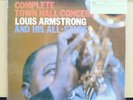 Vinyl LP Records RVJ-6007(M) Louis Armstrong - Complete Town Hall Concert