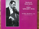 Daniel Shafran - Cello Sonatas LP / Shostakovich - Schubert / LM 2553 / RCA / 1S