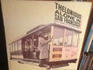 THELONIOUS MONK thelonious alone in san francisco 1959 UK RIVERSIDE MONO VINYL