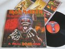 IRON MAIDEN A REAL DEAD ONE LP MADE IN BRAZIL 1st PRESS 1993 WITHOUT BARCODE NM