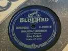 Riley Puckett 78 on Bluebird 8989 Railroad Boomer ^ Where The Shy Little Violets