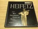 HEIFETZ BACH Original RCA Victor Red Seal LM-6105 3 LP Box Mono clean