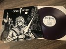 CRUCIFIXION GREEN EYES PURPLE VINYL RARE NWOBHM NEAT RECORDS