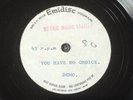 JACKIE DESHANNON -YOU HAVE NO CHOICE- UNRELEASED UK 1964/5 DEMO ACETATE SOUL MOD