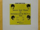 The Beatles FROM THEN TO YOU Fan Club Xmas Messages LP Shrink wrap