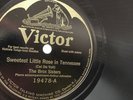 The Brox Sisters 78rpm single 10-inch Victor Records #19478 Sweetest Little...