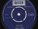 SMALL FACES Patterns / E Too D RARE *M-* UK 45 mod garage freakbeat LISTEN
