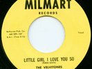 VELVITONES on Milmart —LITTLE GIRL, I LOVE YOU SO— r&b doo wop | ORIG | VG++