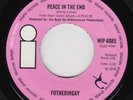FOTHERINGAY Peace In The End UK Island 45 SANDY DENNY folk FAIRPORT CONVENTION