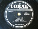 Buddy Holly 78 Peggy Sue Everyday 1957 Coral 10