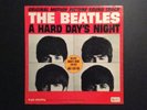 BEATLES A HARD DAY'S NIGHT MONO LP WITH RARE LABEL AND RARE HYPE STICKER