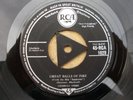 GEORGIA GIBBS-GREAT BALLS OF FIRE / I MISS YOU--RCA 45-1029 (RARE TRI) EX