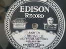 Louisville Hi Lee Hi Lo Broadway Dance Orchestra Edison Record Blues Jazz