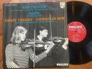 EMMY VERHEY CHRISTIAN BOR Violin Beethoven 1ED NL Philips STEREO LP M-