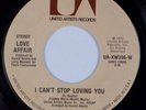 LOVE AFFAIR: I Can’t Stop Loving You US UA Rare Northern Modern Soul 45 NM- HEAR