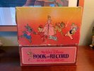 Vintage 1965-69 Disney Book + Record Read Along Library Little Golden Book RARE