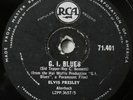 ELVIS PRESLEY - G I BLUES / WOODEN HEART - 78 RPM - SOUTH AFRICA - VG+