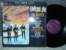 Beatles m- purple label in shrink LP Something New