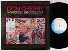 Don Cherry - Where Is Brooklyn? LP - Blue Note RVG VG+