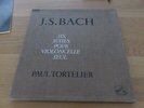 PAUL TORTELIER  JS BACH SIX SUITES VIOLINCELLO FRENCH 3LP BOX HMV FALP 696/97/98