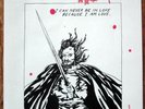 *Genuine* RAYMOND PETTIBON Free Charlie POSTER 1983 SST  CHARLES MANSON
