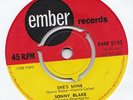 Sonny Blake Great Rocker 1964 She’s Mine UK Ember 45 Popcorn Johnny Janvier EX