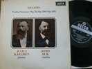 JULIUS KATCHEN - JOSEF SUK  / BRAHMS violin sonatas   / DECCA SXL 6321 WB