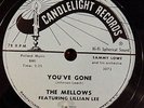 THE MELLOWS - 78 - You've Gone / Moon Of Silver - Candlelight C-A 1011 - VG