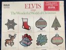 Elvis Presley Lsp-4579 Christmas Album W/Hype Sticker And Christmas Card