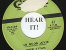 Mickey & Sylvia R&B DUET ROCKER 45-Groove 0164-No Good Lover/Walkin' In The Rain