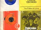 6 X ORG.NORTHERN SOUL-45s- C.THOMAS- D.MARTIN- MARTHA&VANDELLAS- PLATTERS..