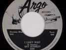 RAY STANLEY: I Can’t Wait ’57 ARGO Rockabilly Rare w/ Eddie Cochran 45 Hear