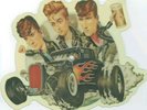 THE STRAY CATS SHE'S SEXY AND SEVENTEEN 17 SHAPED VINYL PICTURE PIC DISC 45