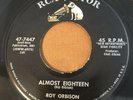 Roy Orbison 45 Almost Eighteen RCA Victor