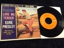 ELVIS PRESLEY 45 EPA-4006 LOVE ME TENDER RARE ORANGE Lbl GOLD STD NM HIGH GRADE