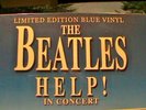 THE BEATLES HELP IN CONCERT LIMITED EDITION BLUE VINYL SEALED MINT IMPORT
