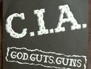 C.I.A. God Guts Guns CIA REFLEX FROM PAIN 76% UNCERTAIN SHELTER MINOR THREAT SSD