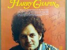 HARRY CHAPIN Sniper and Other Love Songs LP SIGNED 1972 autograph with COA