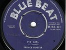 60s Blue Beat Reggae PRINCE BUSTER my girl 1965 UK 7
