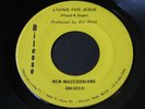 New Macedonians   Living for Jesus / God Is   Bilesse gospel funk soul 45 HEAR