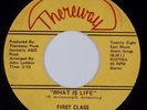 FIRST CLASS: What is Life THEREWAY Rare 70s Soul 45 NM