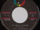 THE SHOWMEN: It Will Stand / Country Fool US MINIT 632 Promo Soul 45 NM