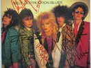 HANOI ROCKS Self Destruction Blues 1982 US AUTOGRAPHED LP + RAZZLE Vintage GLAM